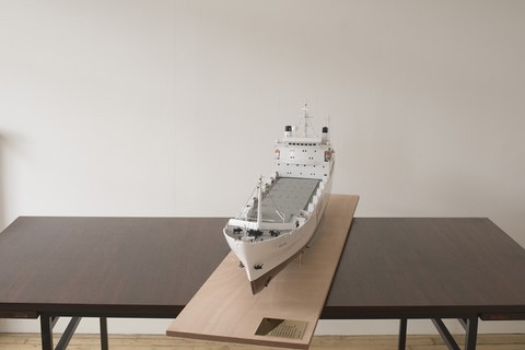 Maquette du roulier Mont-Louis