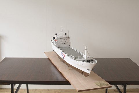 Maquette du roulier Mont-Louis
