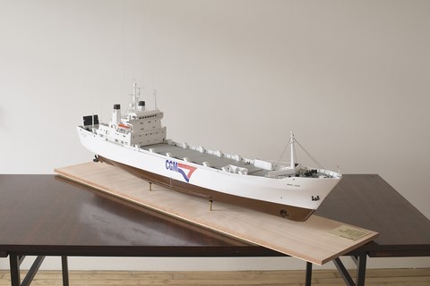 Maquette du roulier Mont-Louis