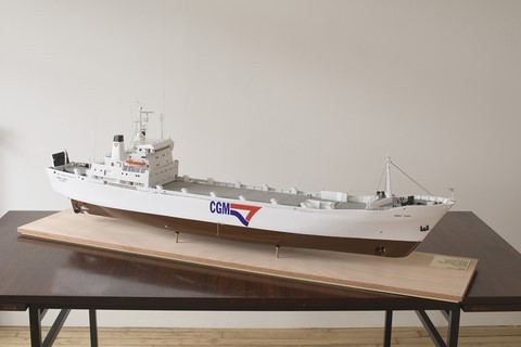 Maquette du roulier Mont-Louis