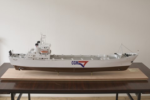 Maquette du roulier Mont-Louis