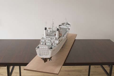 Maquette du roulier Mont-Louis