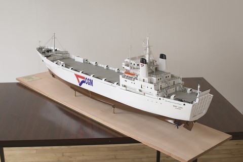 Maquette du roulier Mont-Louis