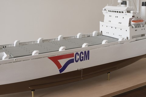 Maquette du roulier Mont-Louis