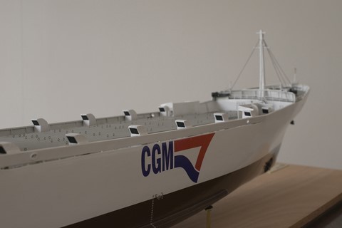Maquette du roulier Mont-Louis