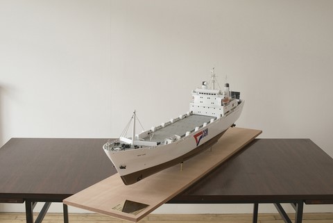 Maquette du roulier Mont-Louis