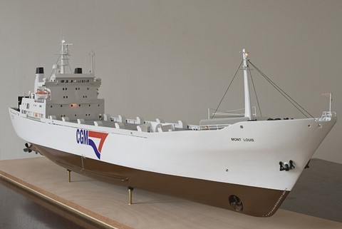 Maquette du roulier Mont-Louis