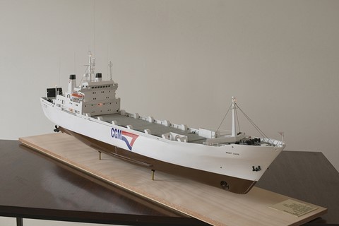 Maquette du roulier Mont-Louis