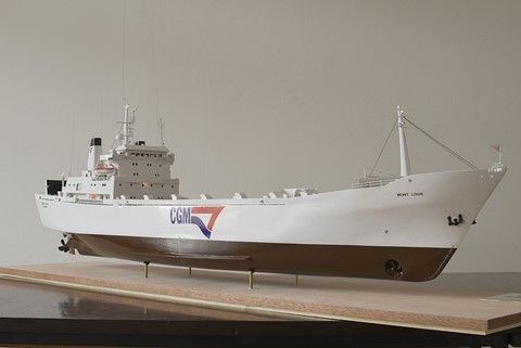 Maquette du roulier Mont-Louis