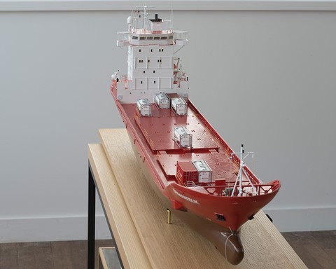 Maquette du feeder Spaarnedijk