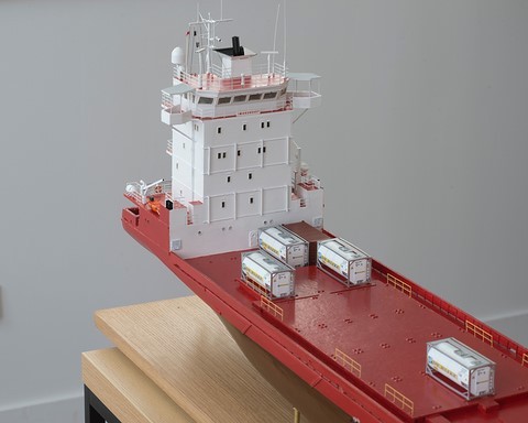 Maquette du feeder Spaarnedijk