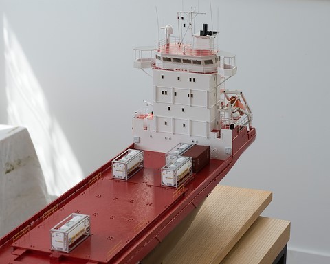 Maquette du feeder Spaarnedijk