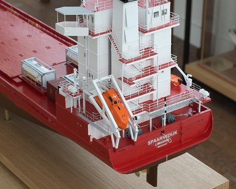 Maquette du feeder Spaarnedijk