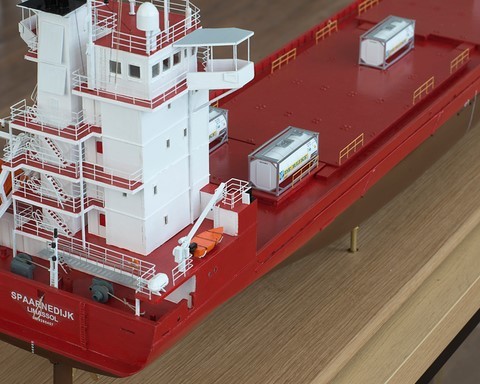 Maquette du feeder Spaarnedijk