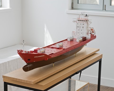 maquette du feeder Spaarnedijk