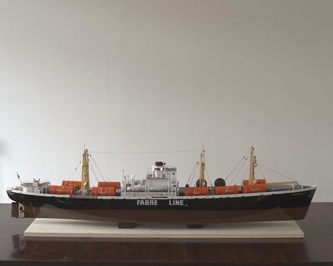 Maquette du cargo Marseille