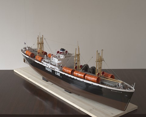 Maquette du cargo Marseille