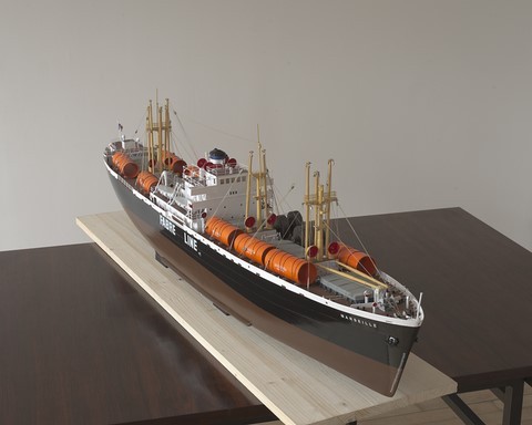 Maquette du cargo Marseille