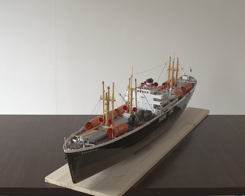 Maquette du cargo Marseille