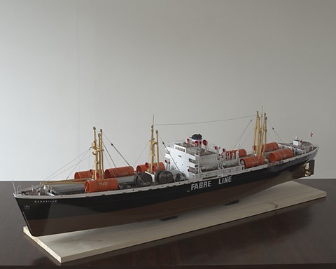 maquette du cargo liberty ship Marseille