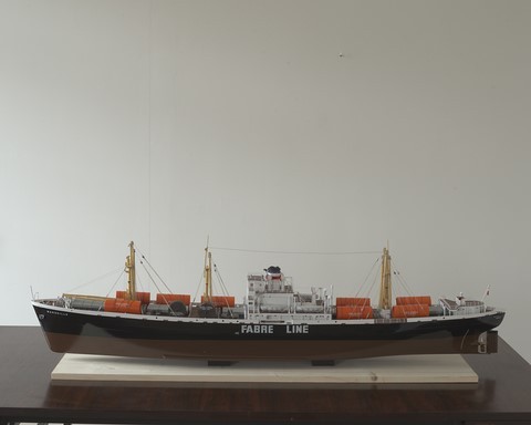 Maquette du cargo Marseille