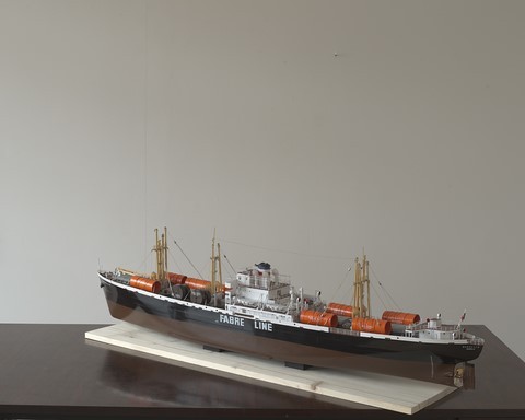 Maquette du cargo Marseille