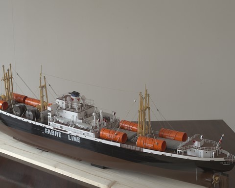Maquette du cargo Marseille