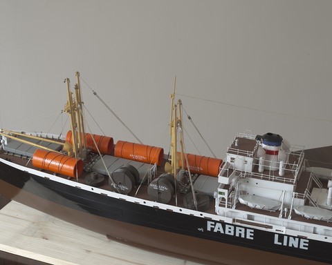 Maquette du cargo Marseille