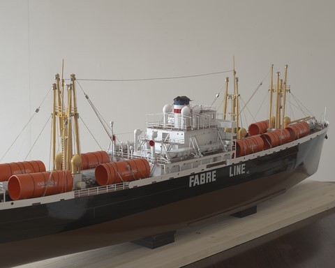 Maquette du cargo Marseille