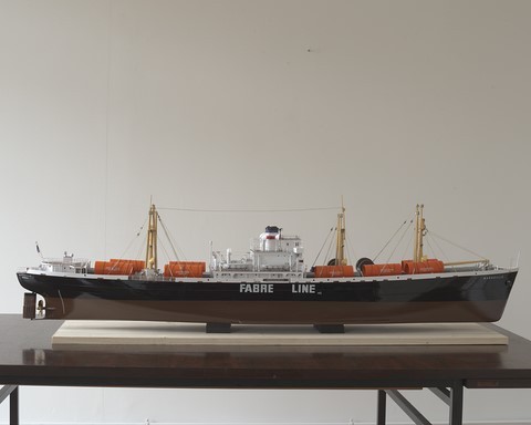 Maquette du cargo Marseille