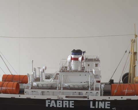 Maquette du cargo Marseille