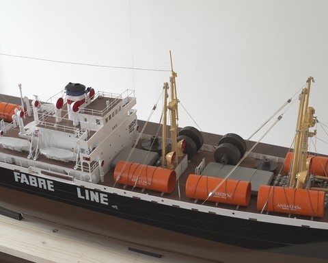 Maquette du cargo Marseille