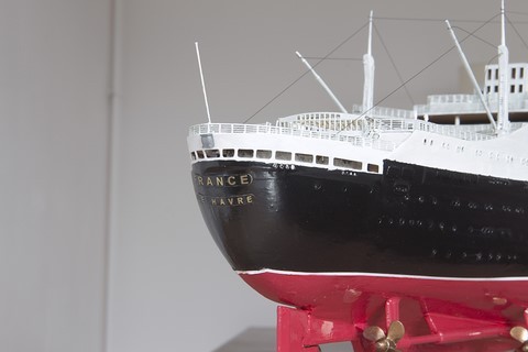 Poupe du France - maquette du kit Hachette