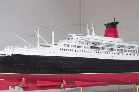 Maquette du France - vue arrière