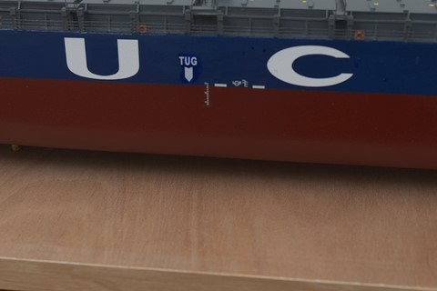 Maquette Du Porte-Conteneurs Frisia Rotterdam