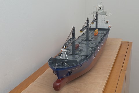 Maquette Du Porte-Conteneurs Frisia Rotterdam