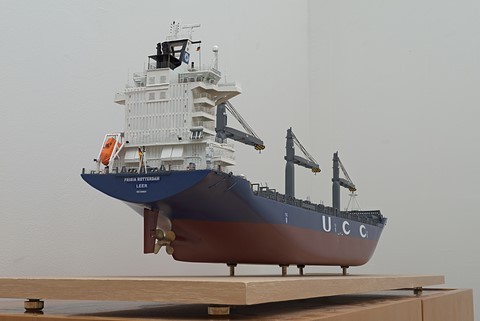 Maquette Du Porte-Conteneurs Frisia Rotterdam