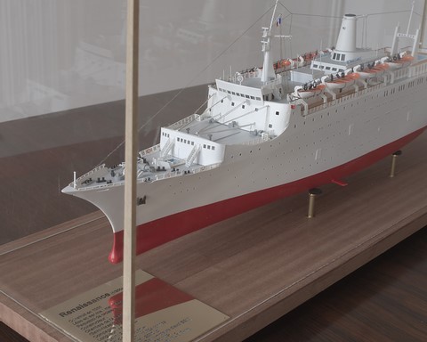 Maquette du paquebot Renaissance