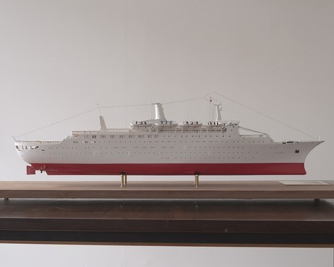 Maquette du paquebot Renaissance