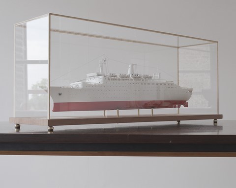 Maquette du paquebot Renaissance
