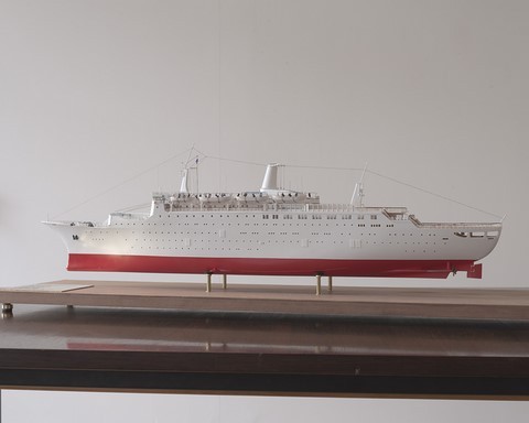 Maquette du paquebot Renaissance
