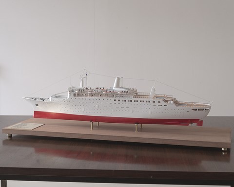 Maquette du paquebot Renaissance