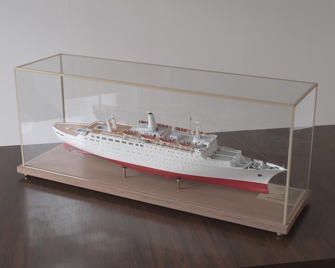 Maquette du paquebot Renaissance