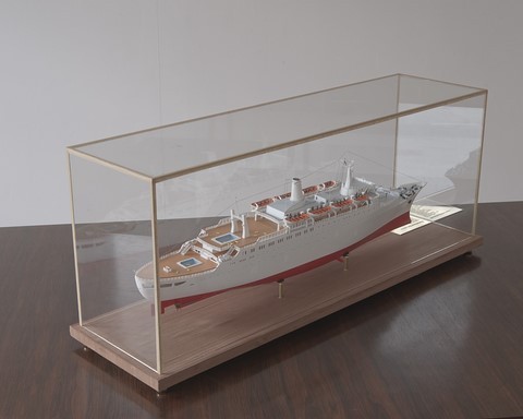 Maquette du paquebot Renaissance