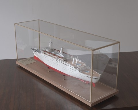 Maquette du paquebot Renaissance