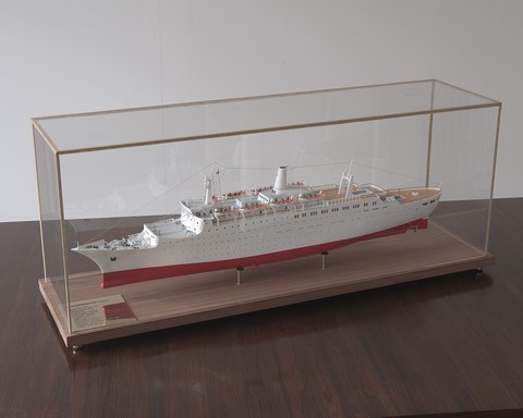 Maquette du paquebot Renaissance