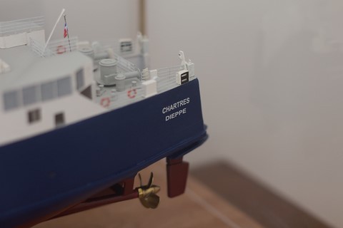 Car-train ferry Chartres, à Dieppe