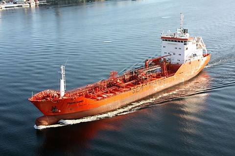 Le pétrolier caboteur Trans Sund