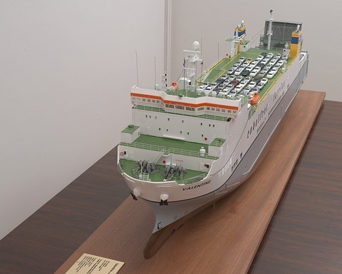 maquette du ferry valentine