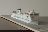 Maquette de bateau : Car-ferry Robin Hood